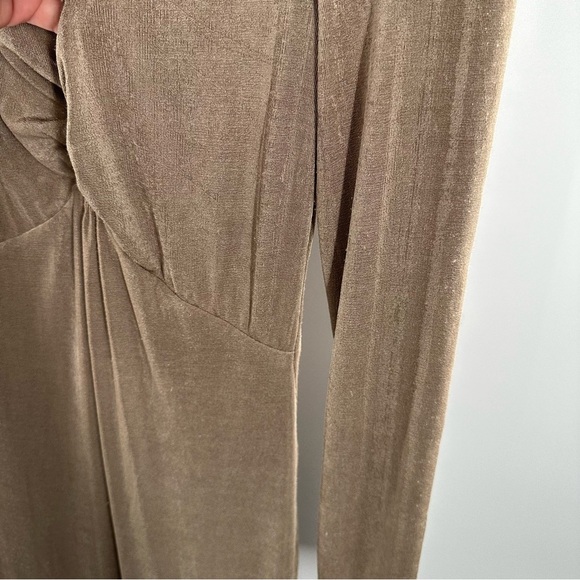 Misha Engracia Midi Dress Beige - Picture 9 of 14